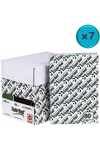 Copier bond A4 Copy Paper - 80Gr, 7 Boxes, 35 Packs, 17500 Sheets, Copier Bond