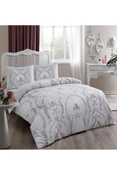 Taç Ροζ Σετ Παπλωματοθήκης για Μονό Κρεβάτι - Taç Ranforce Astral