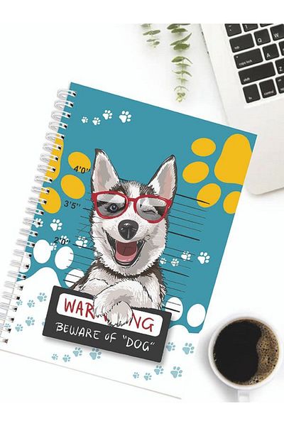ArtNots 15×21 Cm Checked Notebook with Cardboard Cover