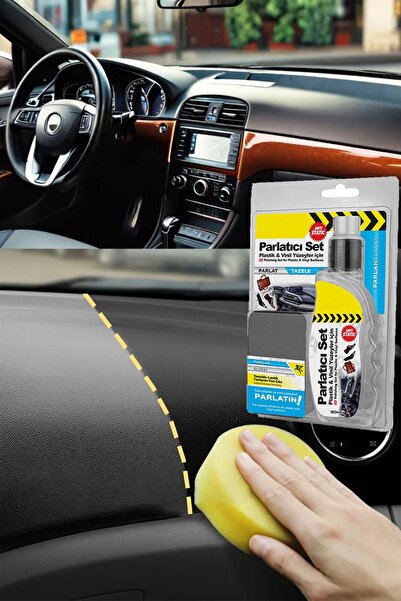 HASBY Araç Torpido Parlatıcı Temizleyici Araba İçi Göğüs Konsol Tampon Temizl...