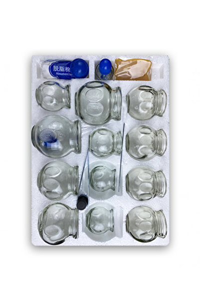 FİZYOMALZEME Glass Cup Massage Set Physiological