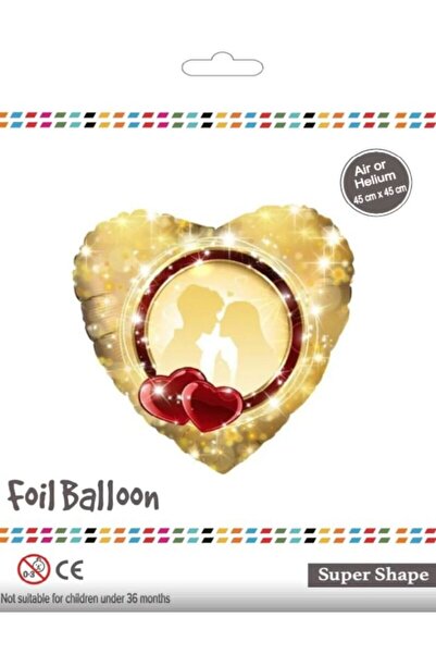BEY AMBALAJ Valentine's Day Concept Foil Balloon 45X45Cm