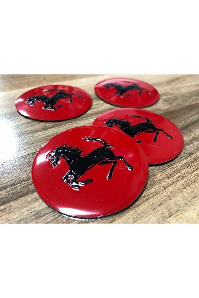 GARDENAUTO 60mm Wheel Rim Sticker - Horse Rim Hub Crest Sticking
