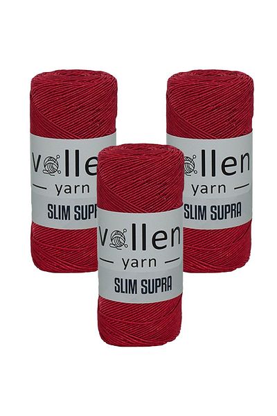 vollen yarn Supla String Κερωμένο Σχοινί 3 τεμαχίων Slim Supla Runner String Bag String Wristband String