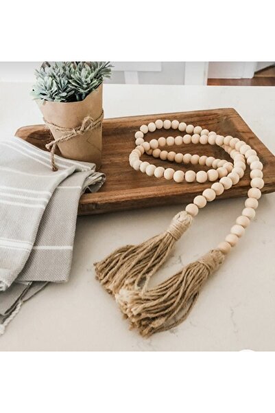 Aura design Dekoratif Ahşap Boncuk Tespih Modeli