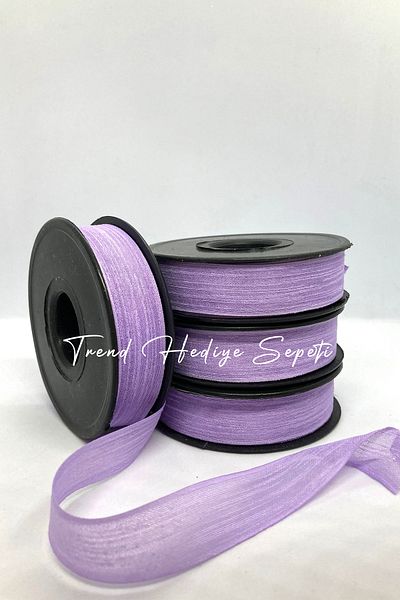 Trend Hediye Sepeti 20 μέτρα λινό κορδέλα Nopeli - Προίκα, Δώρο Γαμήλιας Καραμέλας, 2,5 εκ.