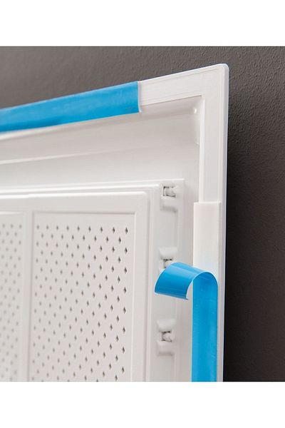 MENFEZSAN 60 X60 Plastic Vent Bathroom WC Ventilation Vent Surface Movable Shutter