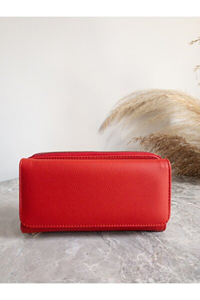 Parrio محفظة نسائية ذات عروة مزدوجة