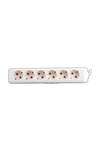 VİKO Viko 6-Piece Grounded Cable Child Proof Socket - 2 Meters