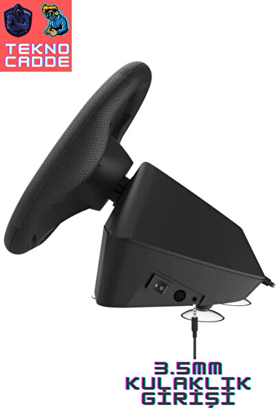 beboncool T3 Nintendo Switch/Ps4/PC Uyumlu 270 Derece Açılı Pedallı Yarış Direksiyon Seti