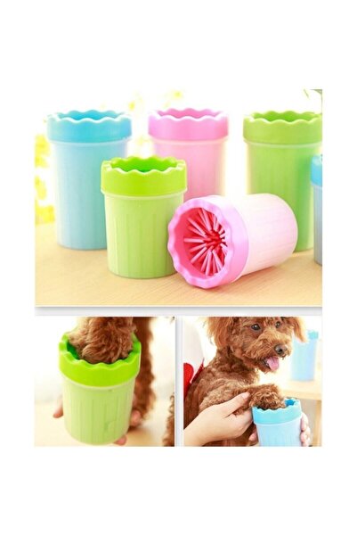 Soft & Gentle Kedi Köpek Pati Temizleme Aparatı Pati Temizleyici Büyük Boy