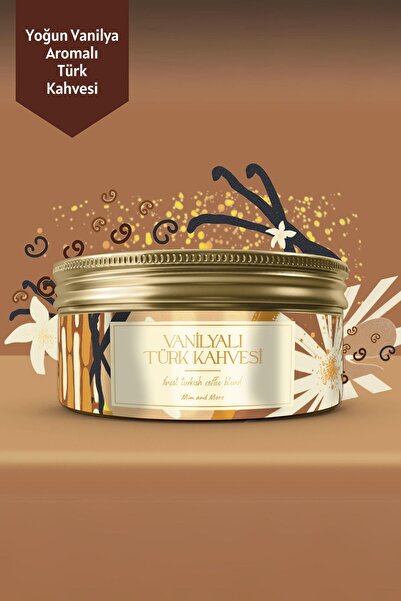 Mim and More Vanilyalı Türk Kahvesi, Vanilya Aromalı Türk Kahvesi,150 gr