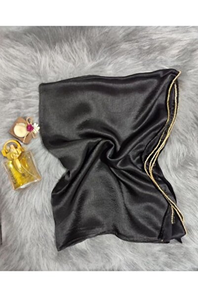 ALLURİNG Kenarı Taşlı Janjan Abiye Şal-DESEN-02