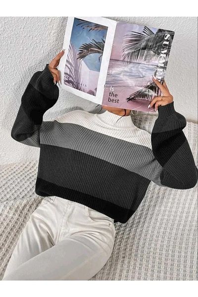 NATUFIAN STORE Pulover de damă Thessaloniki Knit Oversize Tricotaj