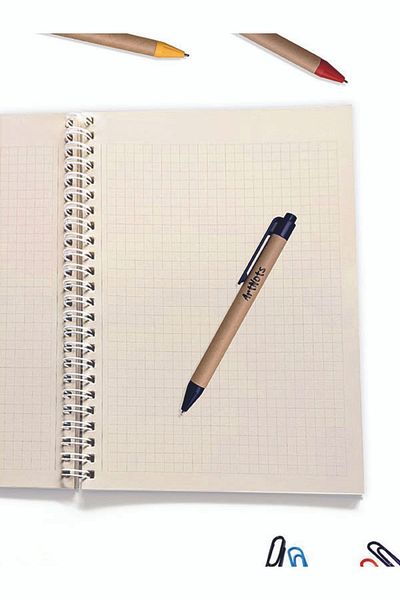 ArtNots 15×21 cm checked cardboard cover notebook