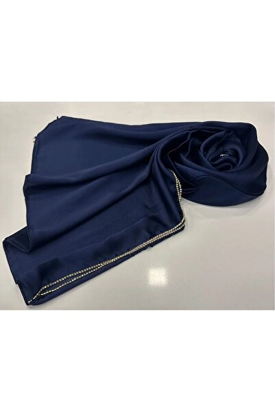 ALLURİNG Kenarı Taşlı Janjan Abiye Şal-DESEN-23