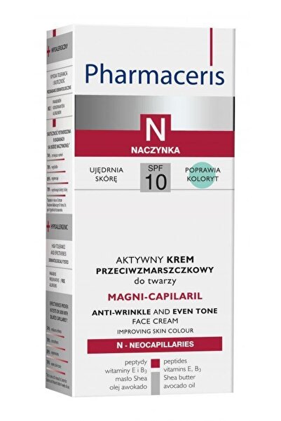 Pharmaceris Unisex N Magni Capilaril Anti Wrinkle Spf 10 Kırışıklık Karşıtı K...