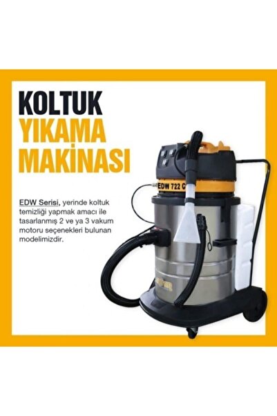 Safran 17 Lt Temiz 72 Lt Kirli Su Tankı Kapasite 2400 Watt Krom Kazanlı Koltu...