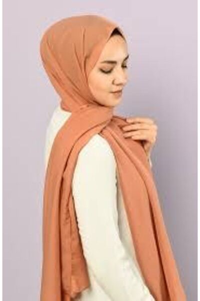 Sedef شال شيفون بقشرة البصل - 70x200