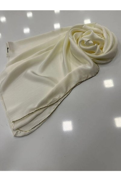 ALLURİNG THE BETTER ONE Stoned Edge Janjan Evening Dress Shawl-DESEN-13
