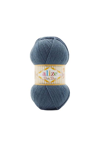 Alize Baby Best Set of 5 (100g Hand Knitting Lanyard 418) - Outdoor Aviator