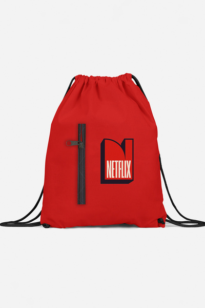 herotasarım Αθλητικό σακίδιο πλάτης Netflix με τσέπες bll4559