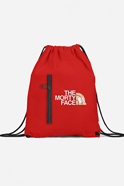 herotasarım حقيبة ظهر رياضية من ذا مورتي فيس مع جيب bll4568