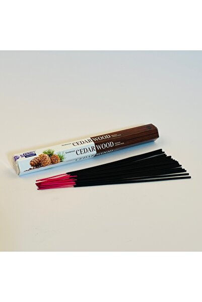Darshan Incense CEDAR WOOD ( SEDİR AĞACI  ) Hexa 20'li Çubuk Tütsü (1 SAATE K...