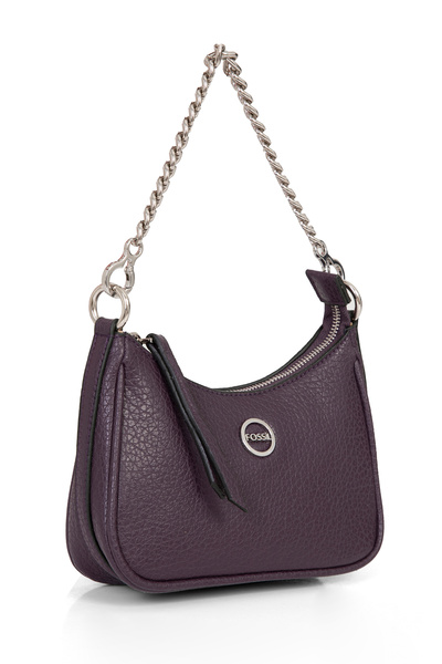 Fossil Plum Colored Women's Shoulder Bag - 05FM24K1113