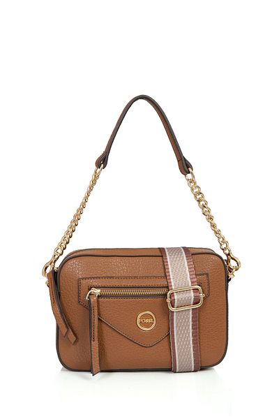 Fossil Light Tan γυναικεία τσάντα ώμου - 05FM24K1114 Μοντέλο