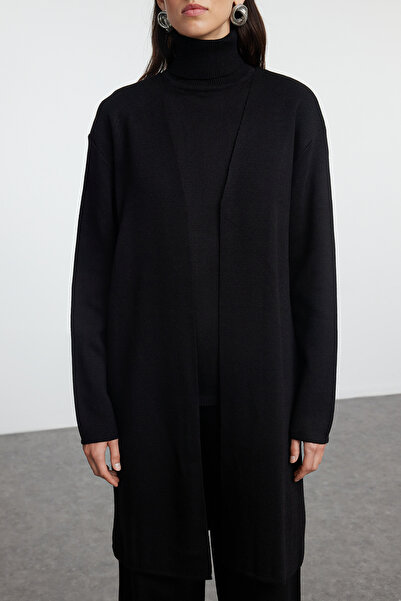 Trendyol Collection Černá úpletová halenka, svetr a kalhoty – Twoaw25Au00043