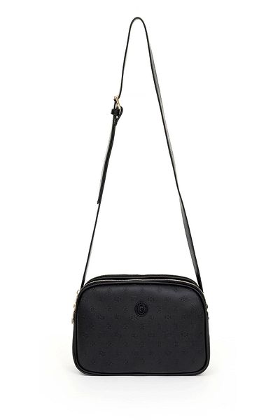 Pierre Cardin Neue Damen-Umhängetasche mit schwarzem Aufdruck 05PO22Y1536