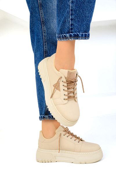 SOHO Beige Sneaker 19460 - Women