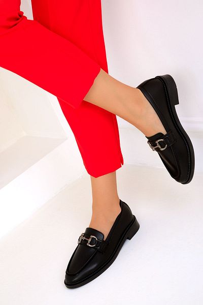 SOHO Schwarze Freizeitschuhe für Damen 18338