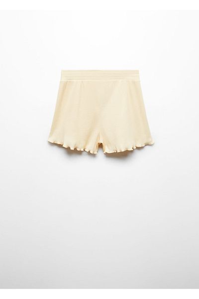 MANGO Kids Baumwollshorts mit Taillenschnürung