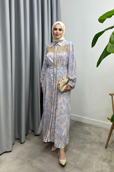 ELBİCA Dress 8202 - Embroidery Detail