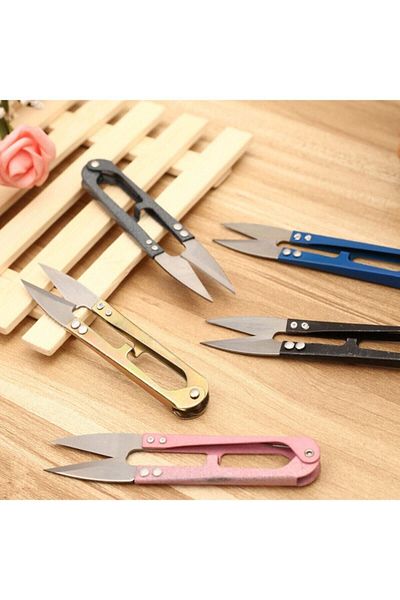 QNİAY Metal Thread Cleaning Scissors (1 piece)