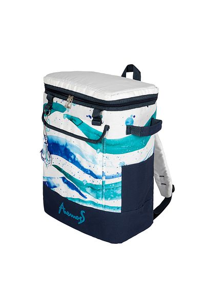 ANEMOSS Marine Collection Waves Kühlrucksack, Weiß