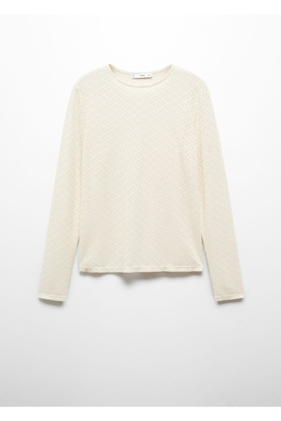 MANGO Woman Dokuma tişört