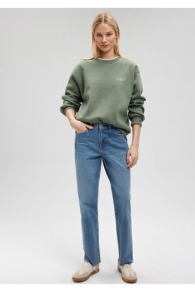 Mavi Logo Printed Khaki Sweatshirt1611656-80692