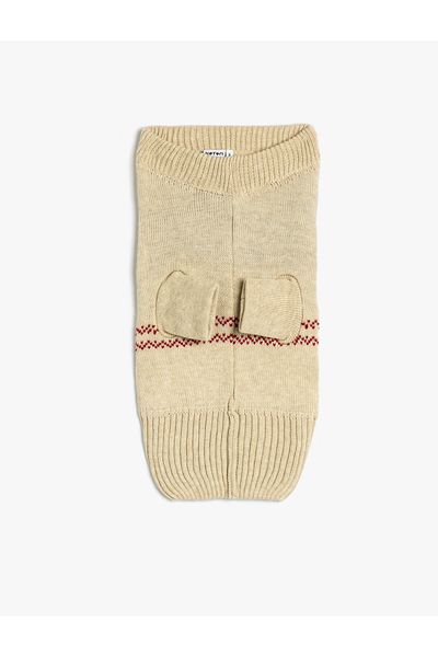 Koton Dog Sweater Knitwear Front Long Sleeve
