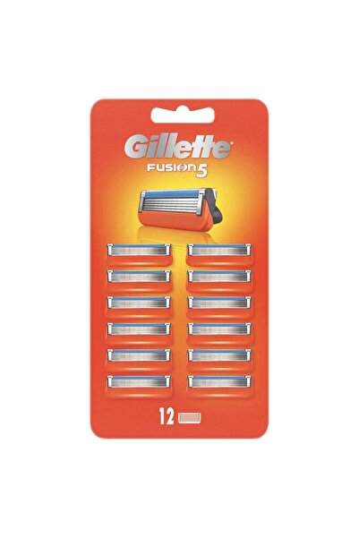 Gillette Fusion5 Yedek Erkek Tıraş Bıçağı 12'li
