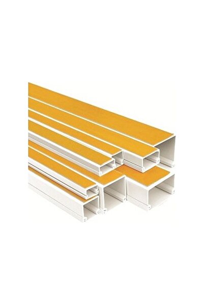 Üçler Plastik ÜÇLER PLASTİK 40X40 50 METRE Yapışkanlı Kablo Kanalı