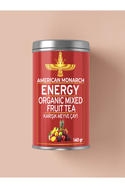 American Monarch شاي الفواكه العضوي ذو الطاقة المختلطة للأشخاص المتعبين والمت...