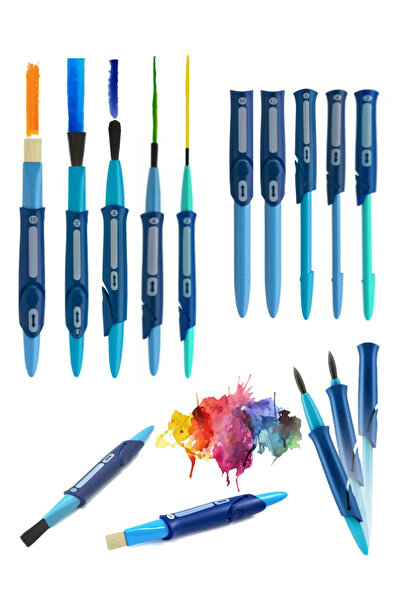 arttone Faber No:4-8-10-12 Click&Go 4-Piece Watercolor Brush