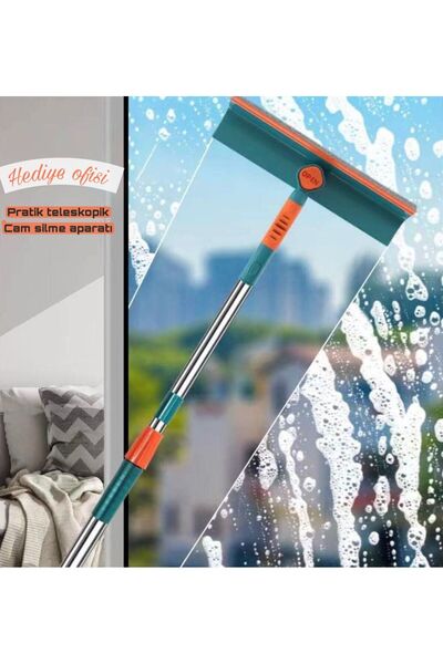 hediyeofisi Cam Silme Paspası 180 Derece Dönebilen Pratik Cam Silme Aparatı U...