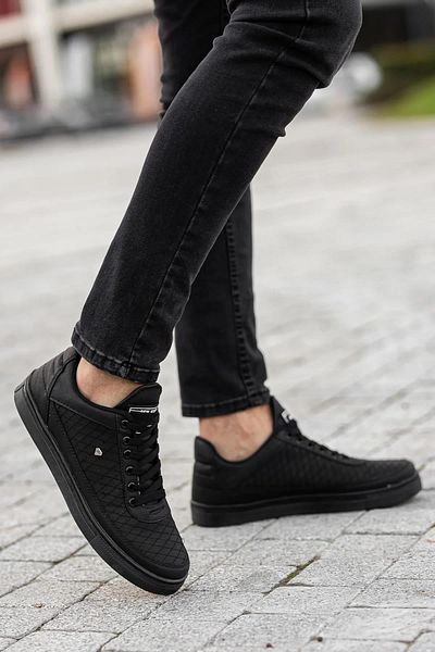mackrock sports Leather Quilted Daily Orthopedic Comfortable Quality Lace-up Casual Men's Sneaker Sports Shoes