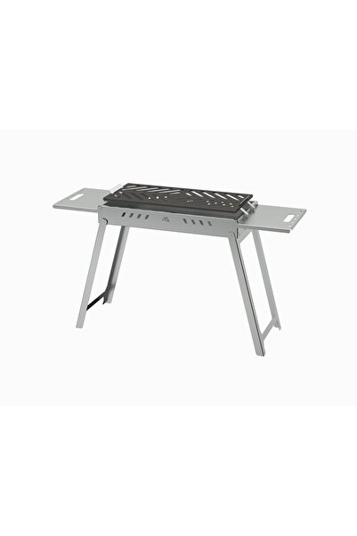 marina grill Sehpalı Galvaniz Katlanır Mangal 60 Cm
