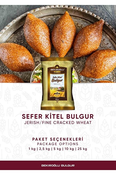 BEKİROĞLU ARVİLA Sefer Kitel Bulgur 5 Kg