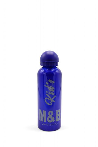 M&B WATER BOTTLE Kids Style Aluminum Water Bottle with Carrying Strap Daily Sports Outdoor Camping Water Bottle